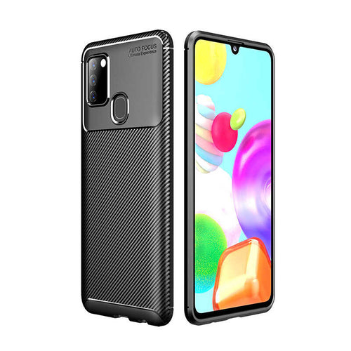 Galaxy A21S Kılıf Zore Negro Silikon Kılıf - Siyah