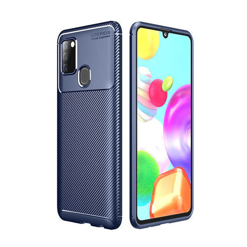 Galaxy A21S Kılıf Zore Negro Silikon Kılıf - Lacivert