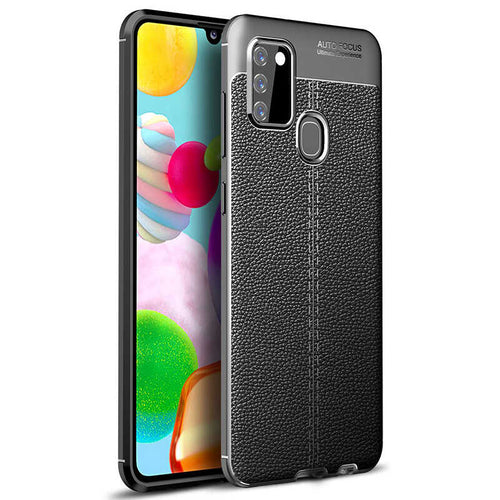 Galaxy A21S Kılıf Zore Niss Silikon Kılıf - Siyah
