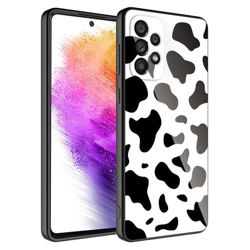 Galaxy A23 Kılıf Kamera Korumalı Desenli Sert Silikon Zore Epoksi Kılıf - NO7