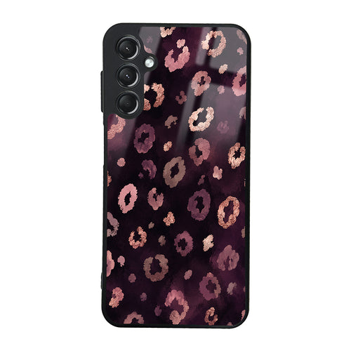 Galaxy A24 Kılıf Kamera Korumalı Desenli Zore Lusi Kılıf - Pembe Leopar