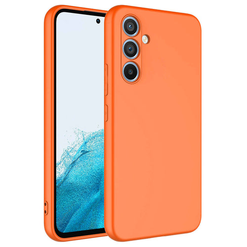 Galaxy A24 Kılıf Zore Mara Lansman Kılıf - Turuncu