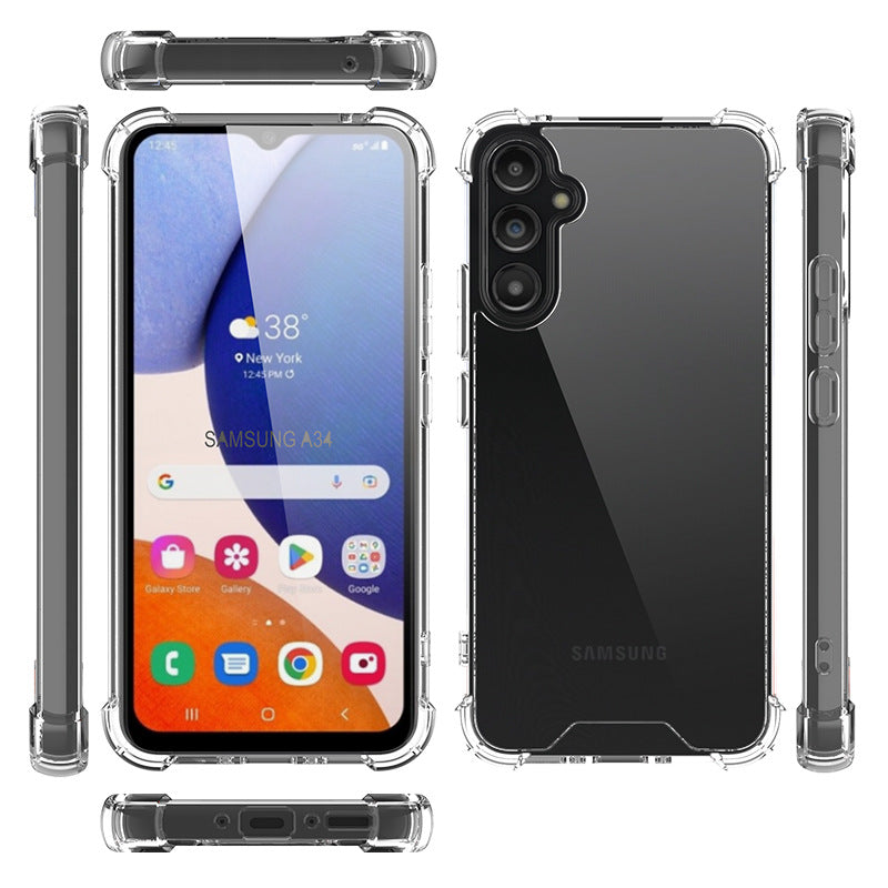 Galaxy A24 Kılıf Zore Nitro Anti Shock Silikon - Renksiz