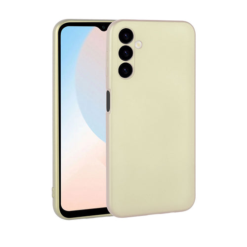 Galaxy A24 Kılıf Zore Premier Silikon Kılıf - Gold