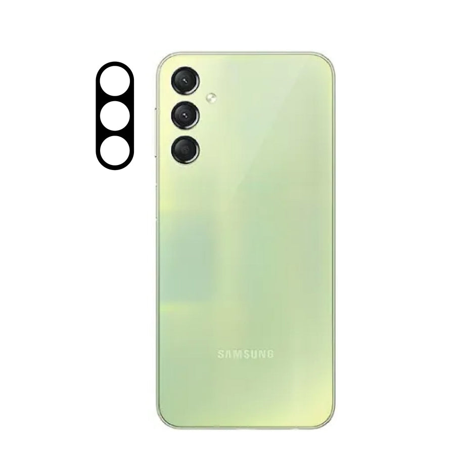 Galaxy A24 Zore 3D Kamera Camı - Siyah