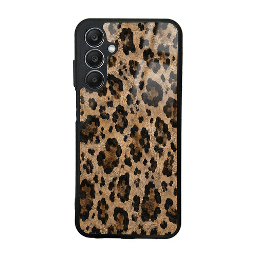 Galaxy A25 Kılıf Kamera Korumalı Desenli Zore Lusi Kılıf - Kahve Leopar