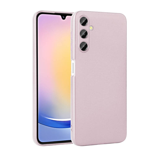 Galaxy A25 Kılıf Zore Premier Silikon Kılıf - Rose Gold