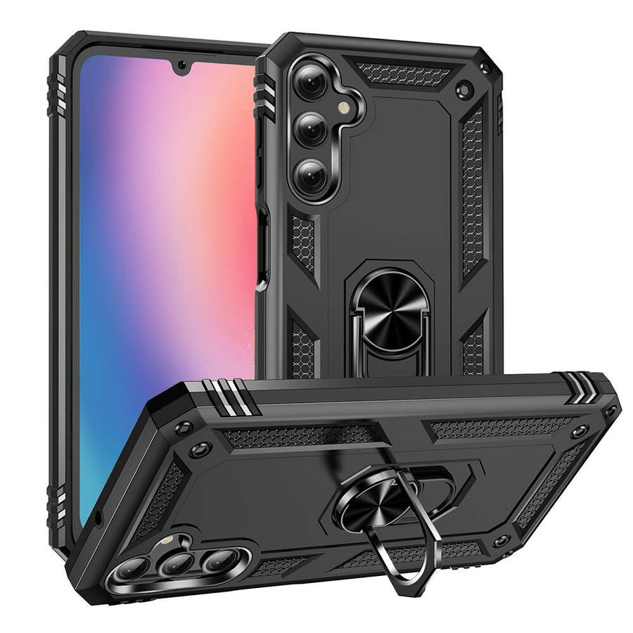 Galaxy A25 Kılıf Zore Vega Kılıf - Siyah