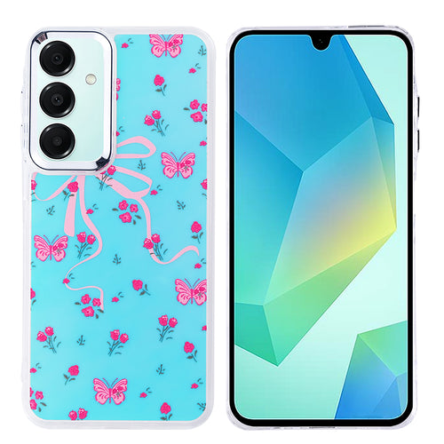 Galaxy A26 Kılıf Airbag Tasarımlı Zore Hadra Kılıf - Kelebek
