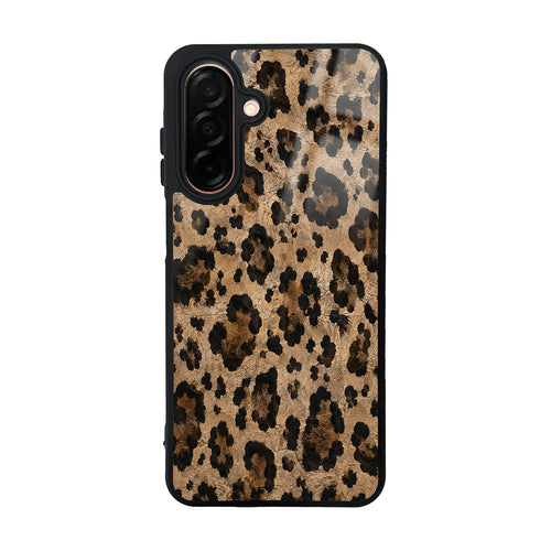 Galaxy A26 Kılıf Kamera Korumalı Desenli Zore Lusi Kılıf - Kahve Leopar