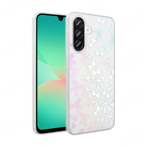 Galaxy A26 Kılıf Şeffaf Figürlü Zore Folk Sert Kılıf - Fiyonk