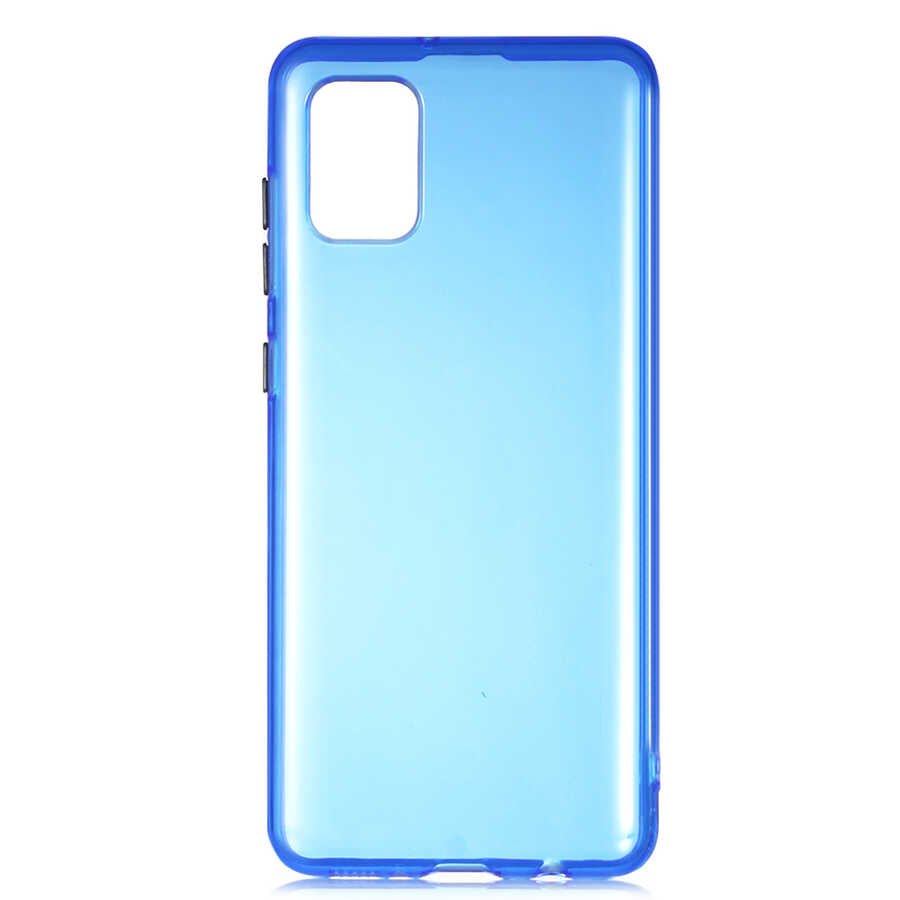Galaxy A31 Kılıf Zore Bistro Kılıf - Mavi