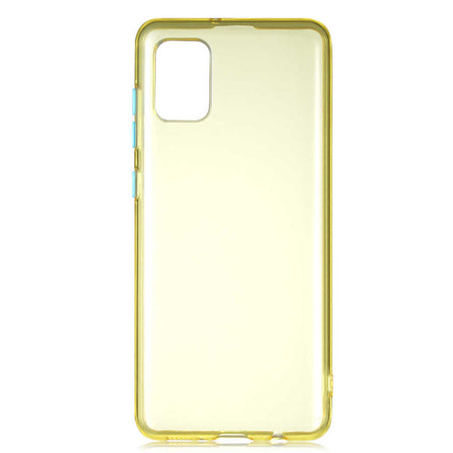 Galaxy A31 Kılıf Zore Bistro Kılıf - Sarı
