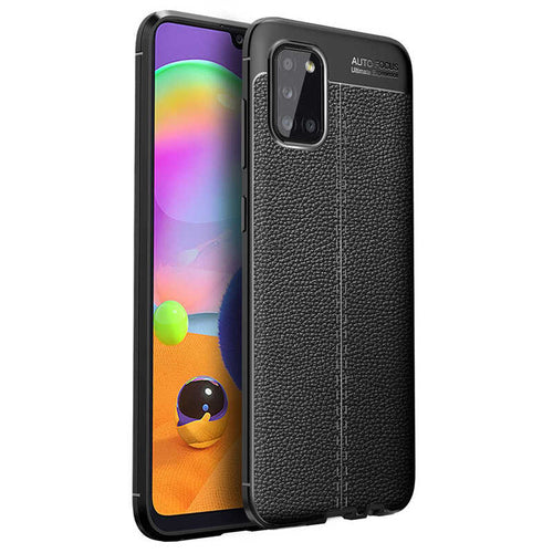 Galaxy A31 Kılıf Zore Niss Silikon Kılıf - Siyah