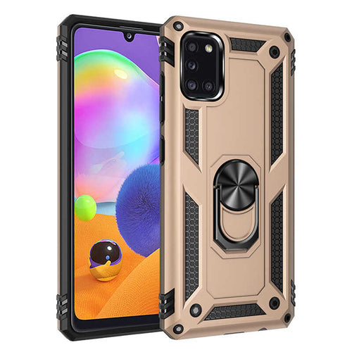 Galaxy A31 Kılıf Zore Vega Kılıf - Gold