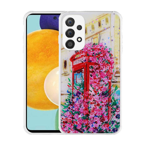 Galaxy A33 5G Kılıf Simli Desenli Kamera Korumalı Parlak Zore Popy Kılıf - Kulübe