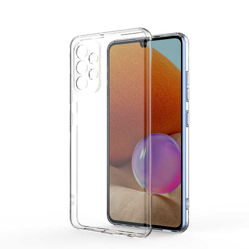 Galaxy A33 5G Kılıf Zore Kamera Korumalı Süper Silikon Kılıf - Renksiz