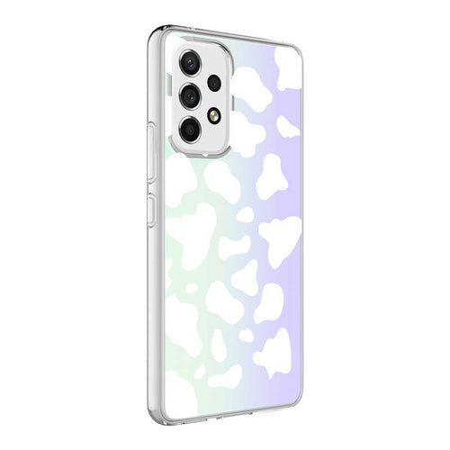 Galaxy A33 5G Kılıf Zore M-Blue Desenli Kılıf - Cow No2