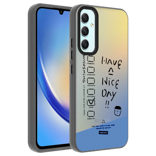 Galaxy A34 Kılıf Desenli Zore Dragon Sert Kılıf - Have