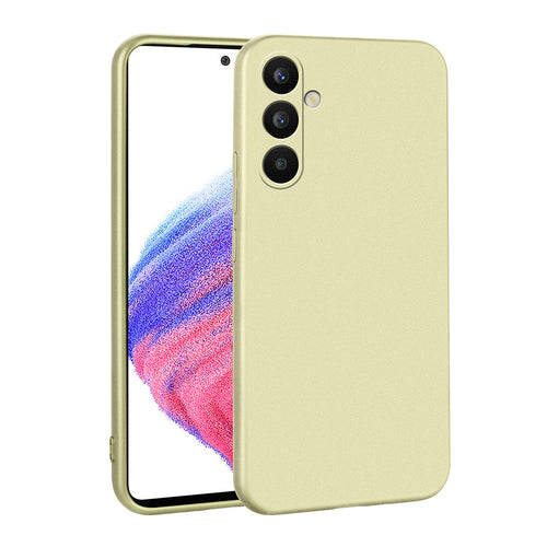 Galaxy A34 Kılıf Zore Premier Silikon Kılıf - Gold