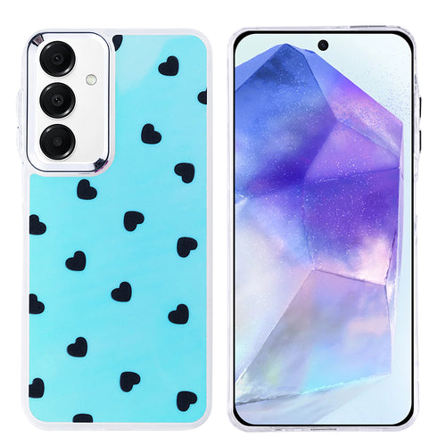 Galaxy A35 Kılıf Airbag Tasarımlı Zore Hadra Kılıf - Kalp
