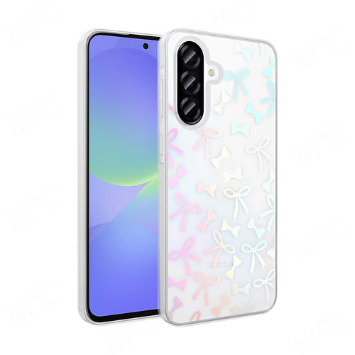Galaxy A36 Kılıf Şeffaf Figürlü Zore Folk Sert Kılıf - Fiyonk