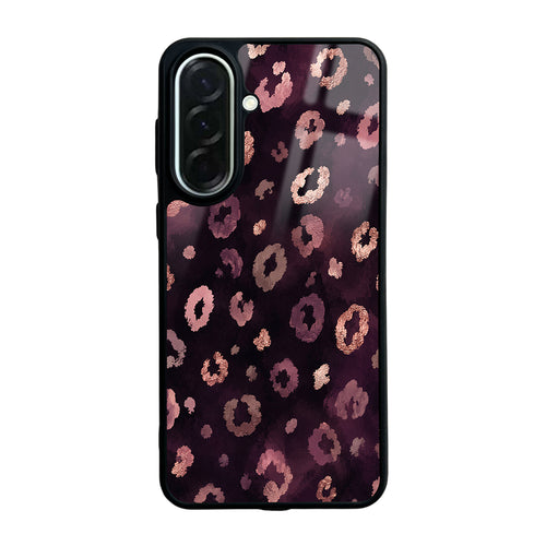 Galaxy A37 Kılıf Kamera Korumalı Desenli Zore Lusi Kılıf - Pembe Leopar