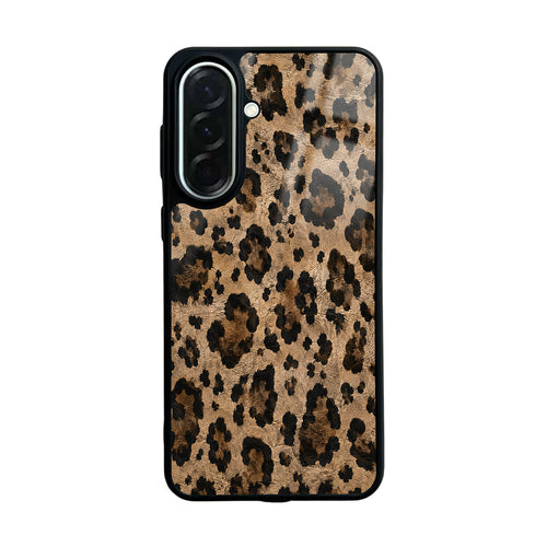 Galaxy A37 Kılıf Kamera Korumalı Desenli Zore Lusi Kılıf - Kahve Leopar