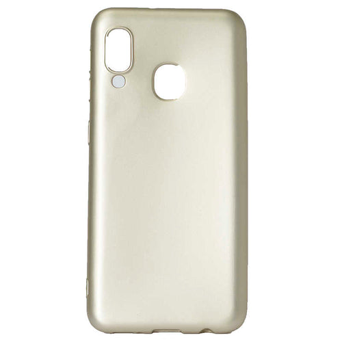 Galaxy A40 Kılıf Zore Premier Silikon Kılıf - Gold