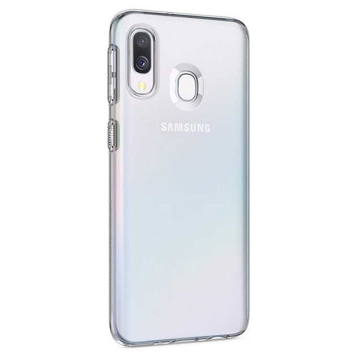 Galaxy A40 Kılıf Zore Süper Silikon Kılıf - Renksiz