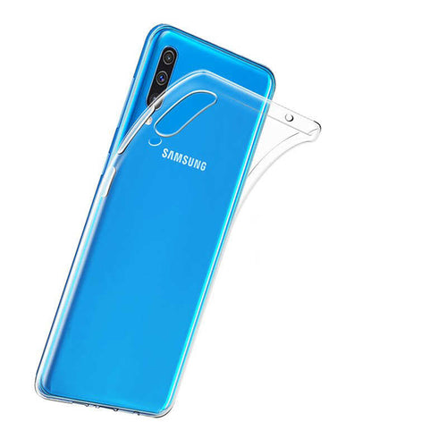 Galaxy A50 Kılıf Zore Süper Silikon Kılıf - Renksiz