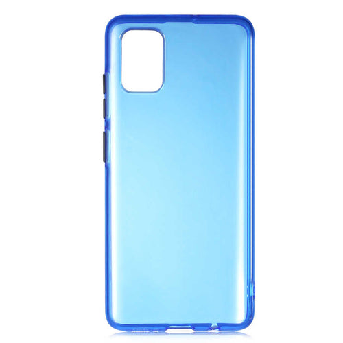 Galaxy A51 Kılıf Zore Bistro Kılıf - Mavi