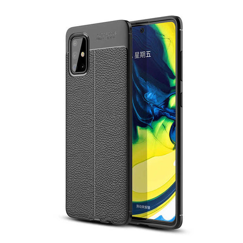 Galaxy A51 Kılıf Zore Niss Silikon Kılıf - Siyah