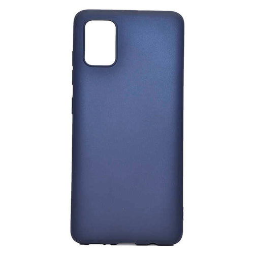 Galaxy A51 Kılıf Zore Premier Silikon Kılıf - Lacivert