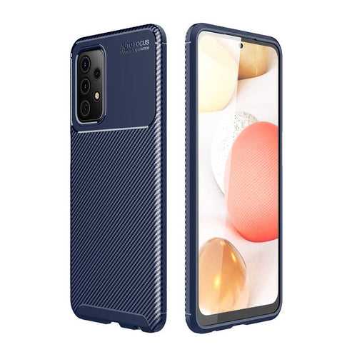 Galaxy A52 Kılıf Zore Negro Silikon Kılıf - Lacivert