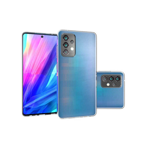 Galaxy A52 Kılıf Zore Süper Silikon Kılıf - Renksiz