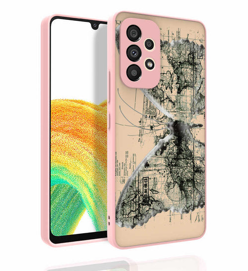 Galaxy A53 5G Kılıf Desenli Kamera Korumalı Parlak Zore Nora Kılıf - NO4