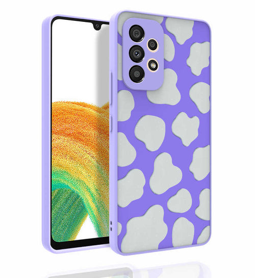 Galaxy A53 5G Kılıf Desenli Kamera Korumalı Parlak Zore Nora Kılıf - NO6