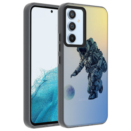 Galaxy A54 Kılıf Desenli Zore Dragon Sert Kılıf - Astronot