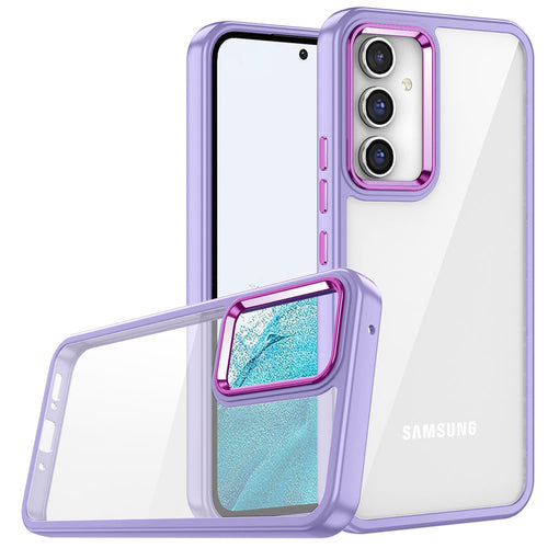 Galaxy A54 Kılıf Zore Flora Kılıf - Lila