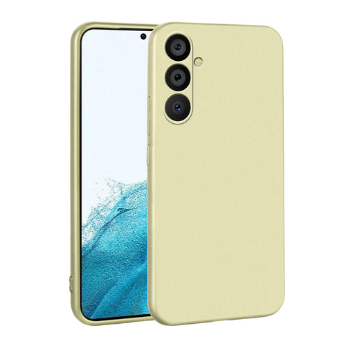 Galaxy A54 Kılıf Zore Premier Silikon Kılıf - Gold
