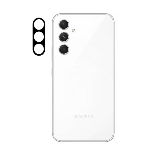 Galaxy A54 Zore 3D Kamera Camı - Siyah