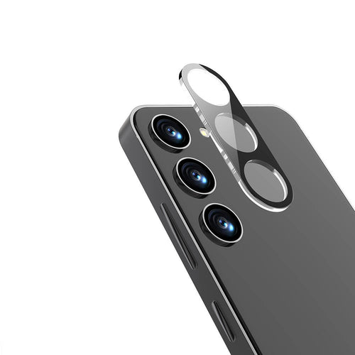 Galaxy A55 Zore 3D Kamera Camı - Siyah