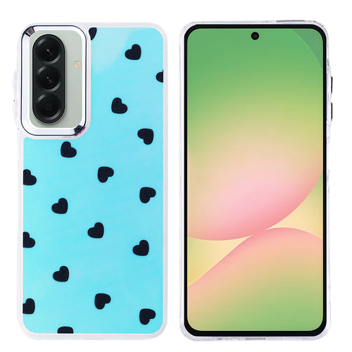 Galaxy A56 Kılıf Airbag Tasarımlı Zore Hadra Kılıf - Kalp