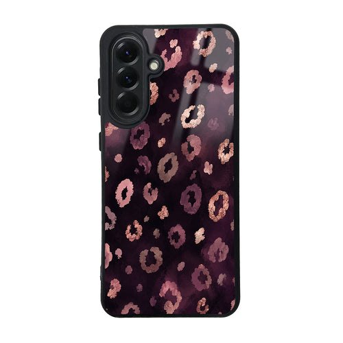 Galaxy A56 Kılıf Kamera Korumalı Desenli Zore Lusi Kılıf - Pembe Leopar
