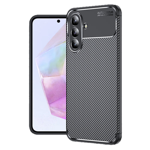 Galaxy A56 Kılıf Zore Negro Silikon Kılıf - Siyah