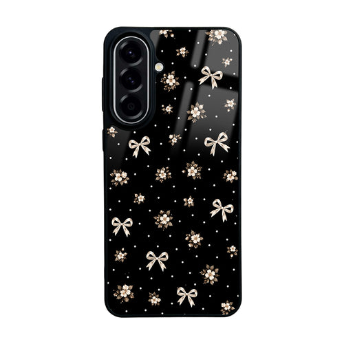 Galaxy A57 Kılıf Kamera Korumalı Desenli Zore Lusi Kılıf - Gold Fiyonk
