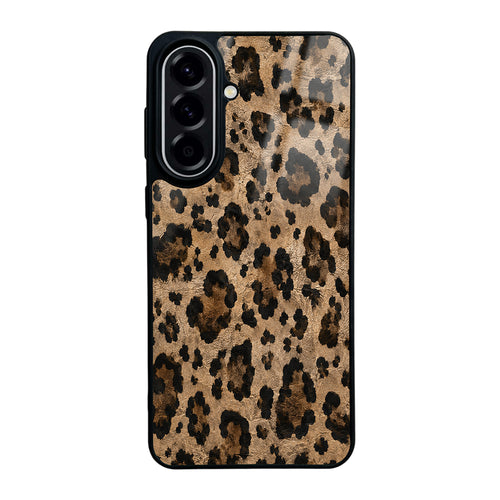 Galaxy A57 Kılıf Kamera Korumalı Desenli Zore Lusi Kılıf - Kahve Leopar