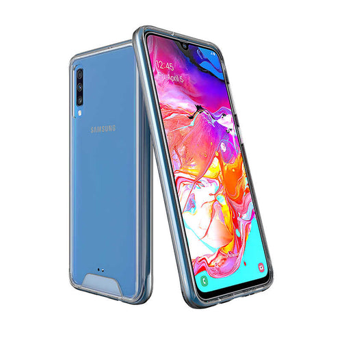 Galaxy A70 Kılıf Zore Gard Silikon - Renksiz
