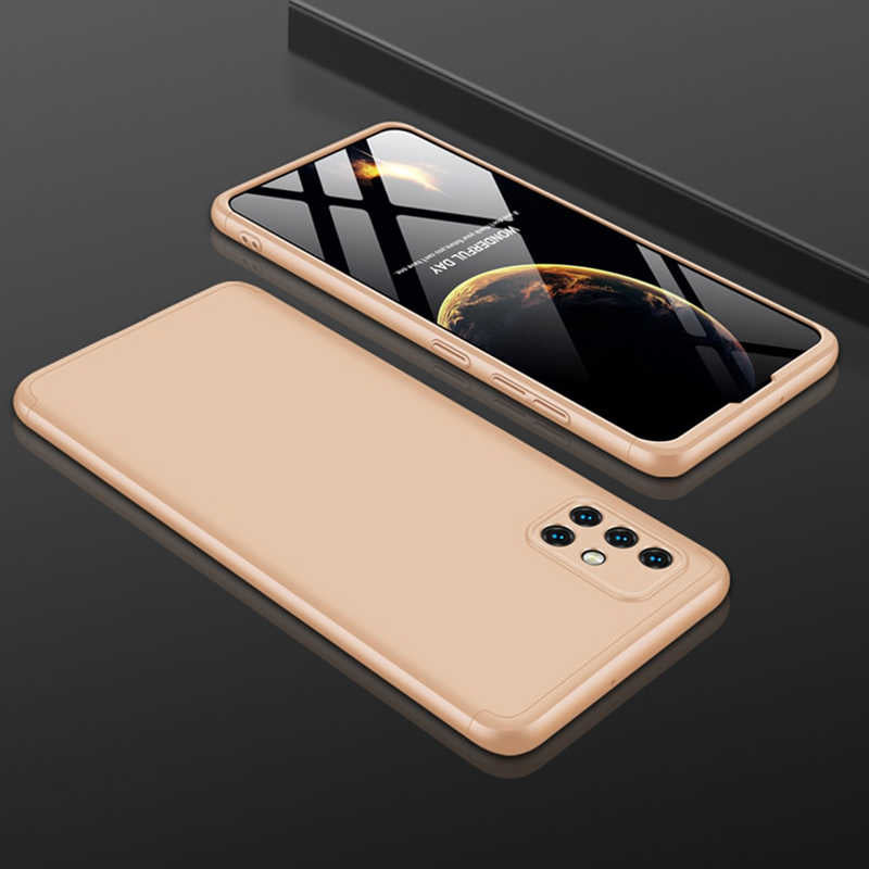 Galaxy A71 Kılıf Zore Ays Kılıf - Gold